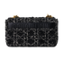 Medium DiorCaro, &pound;2,600, Handbags, Black, Fabric/Leather, Back view